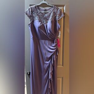 Nordstrom Elegant Lavender Asymmetrical Dress